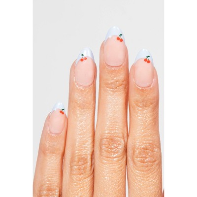 Chillhouse Chill Tips Press-On Fake Nails Cherry Picking 24ct - New
