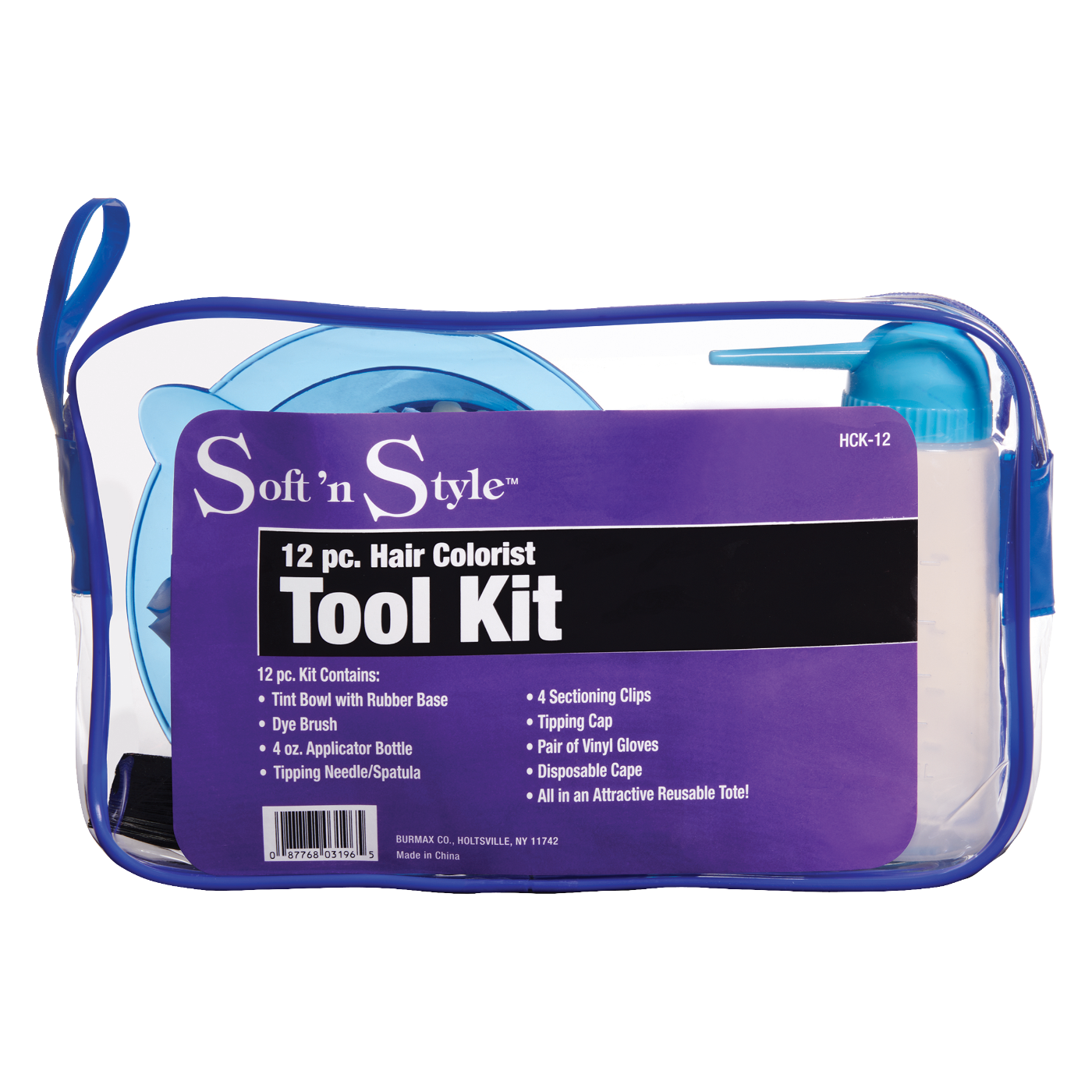 Soft 'n Style Hair Colorist Tool Kit - 12 pc