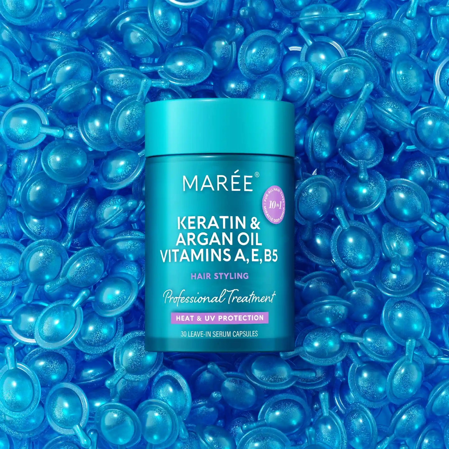 Oil Capsules For Frizzy Hair