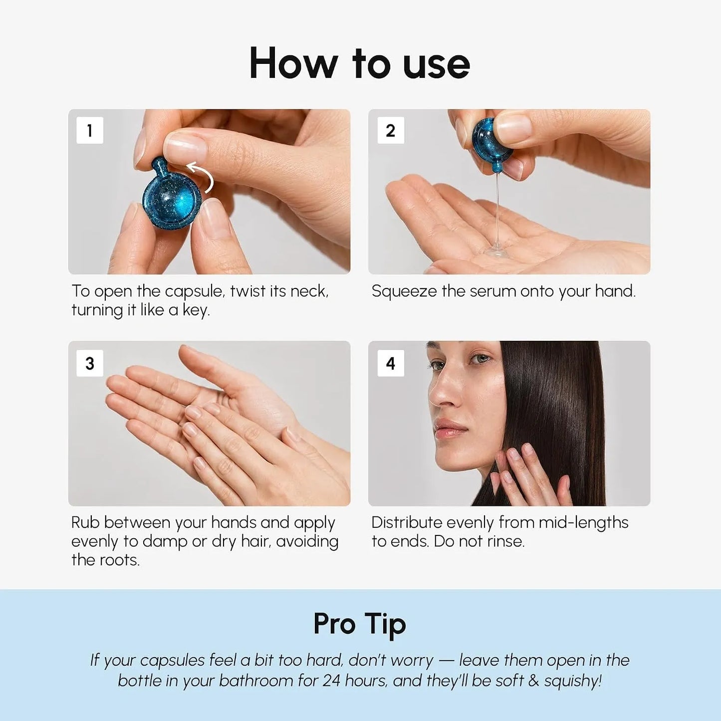 Oil Capsules For Frizzy Hair
