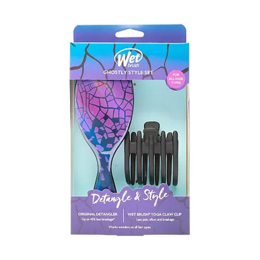 Wet Brush Original Detangler - Ghostly Style Set