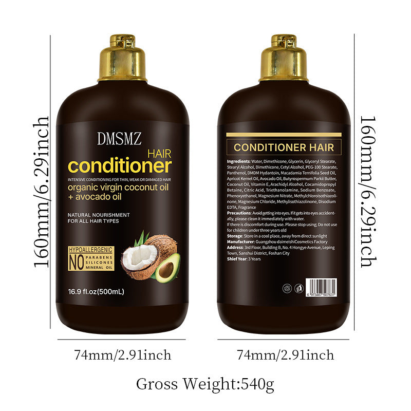 Cross-Border Foreign Trade Apple Cider Vinegar Shampoo Improves Hair Frizz And Dryness, Provides Deep Hair Care, And Makes Hair Soft And Smooth. In Stock