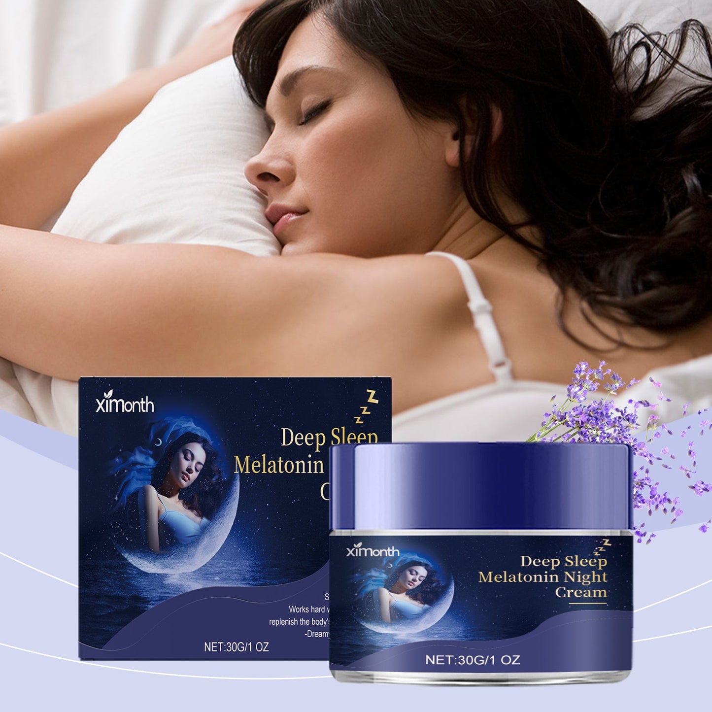 Ximonth Soothing Night Cream Pamper The Night By Relieving Sleep Discomfort And Enhancing Sleep Comfort