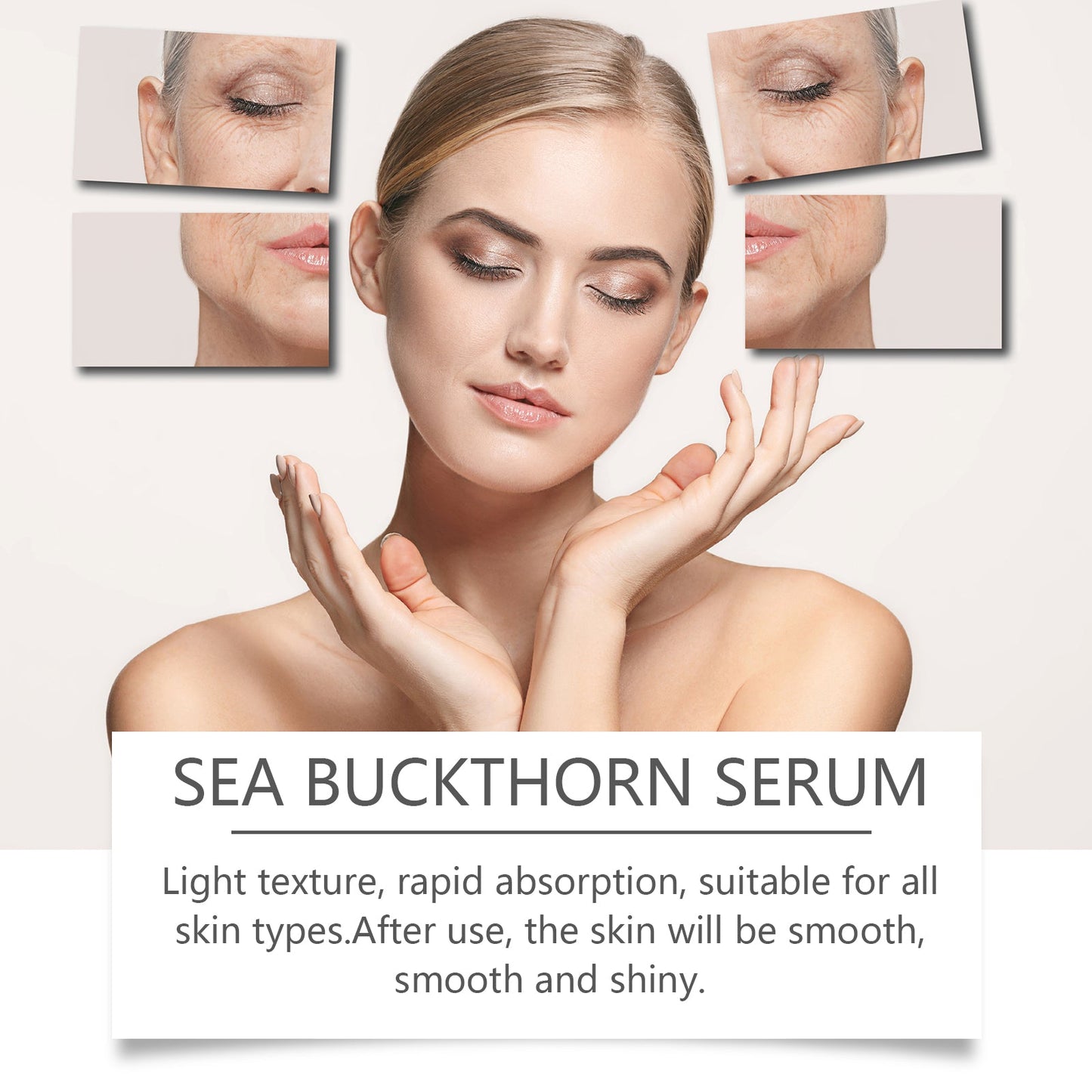 West&Month Sea Buckthorn Moisturizing Essence Gentle Moisturizing Hydrating Moisturizing Firming Skin Tender Essence