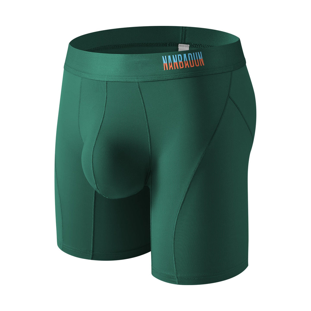 Breathable Mid-rise Sports Boxer Briefs Chafe-resistant