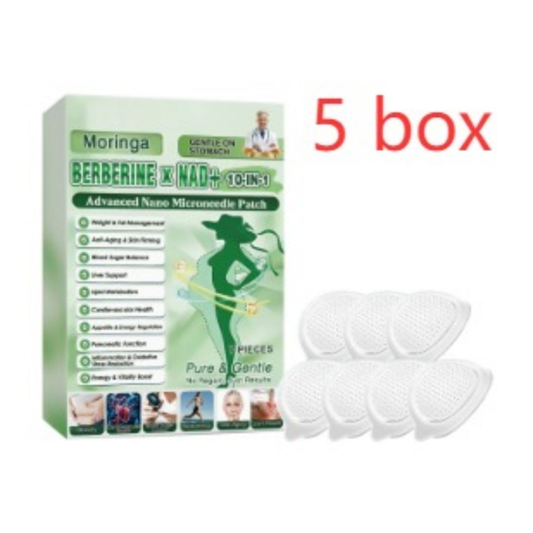 Moringa Advanced Nano Microneedle Patch, 7 Pieces