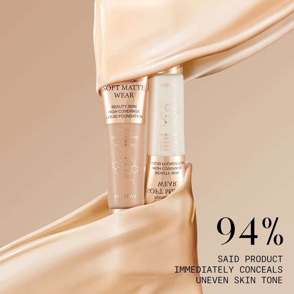 Phofay Flawless Oil-Control Foundation – 30ml