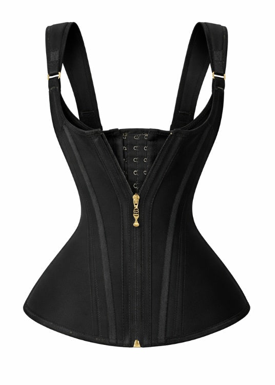 Waist Trainer For Women Body Shaper Corset Vest Tank Top With Steel Bones