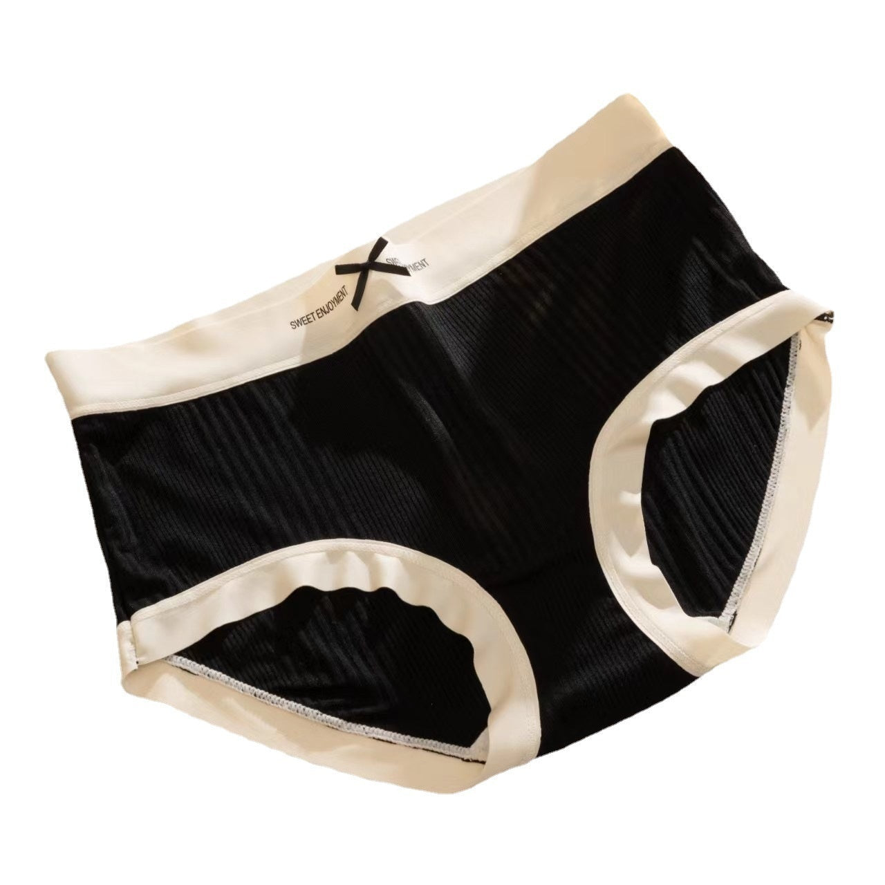 Nude Feel Mid-waist Underwear Seamless Breathable Thin Pure Cotton