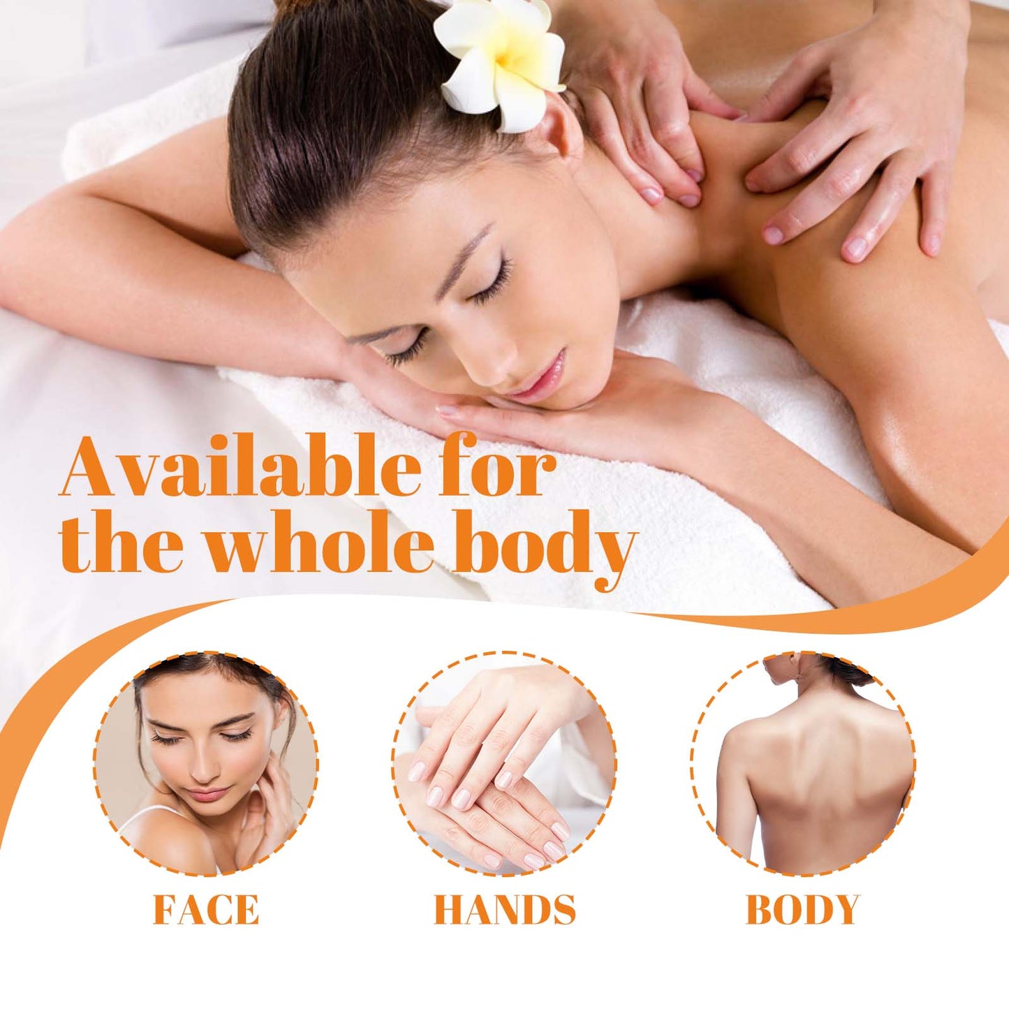 OUHOE Vitamim C Face Body Serum, Repair Nourish Skin Filling Water Carry Bright Tight Anti-Wrinkle Fine Lines