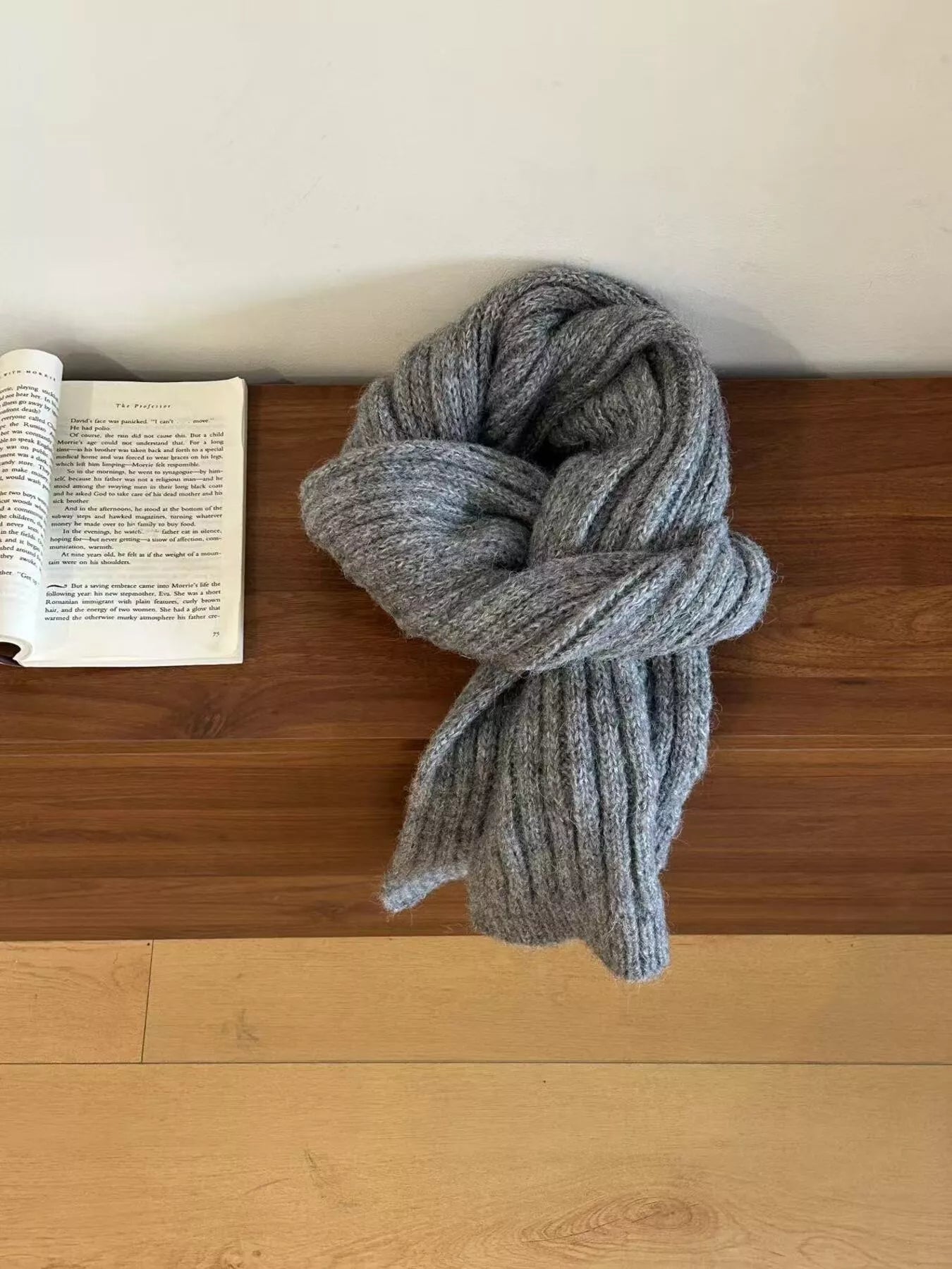 Cozy Knitted Winter Scarf