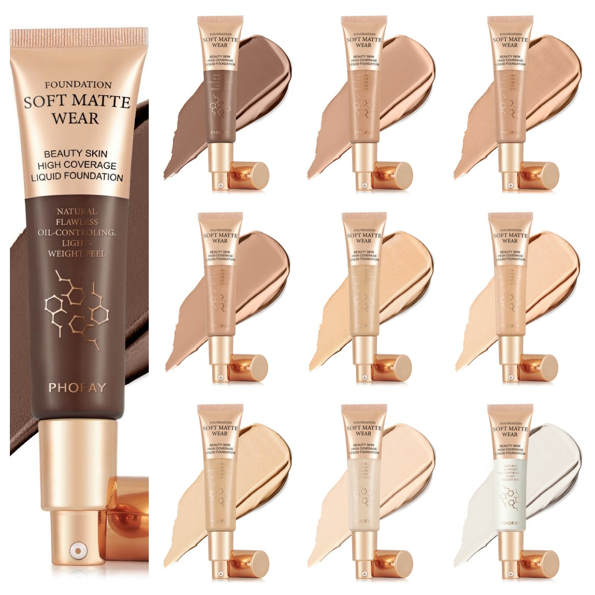 PHOFAY Full Coverage Foundation