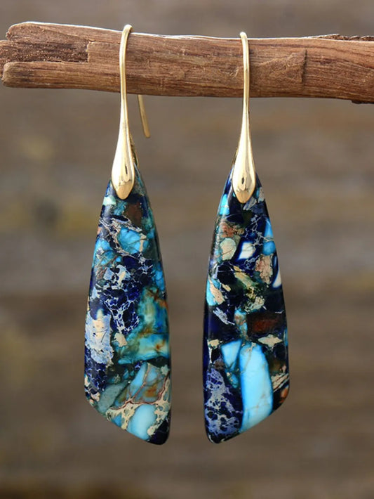 Geometrical Shape Dangle Earrings