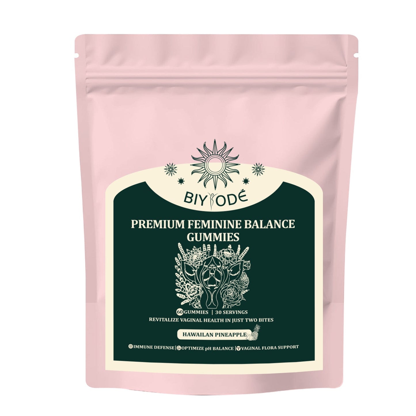 Factory Ready Stock Wholesale OEM ODM Custom Vaginal Vitamin Healthy Vaginal Flora Feminine Balance Gummies For Digestive And Immune Enhancement