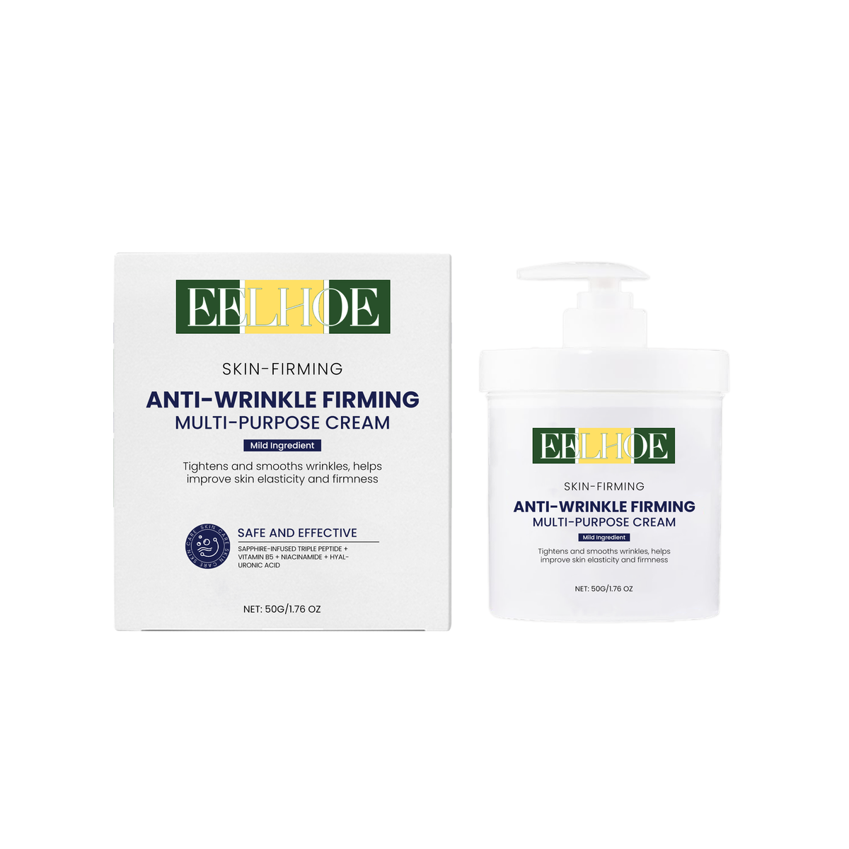 EELHOE Firming Moisturizer Hydrates And Lifts Care For Facial Skin Soft Shine Brightening Cream