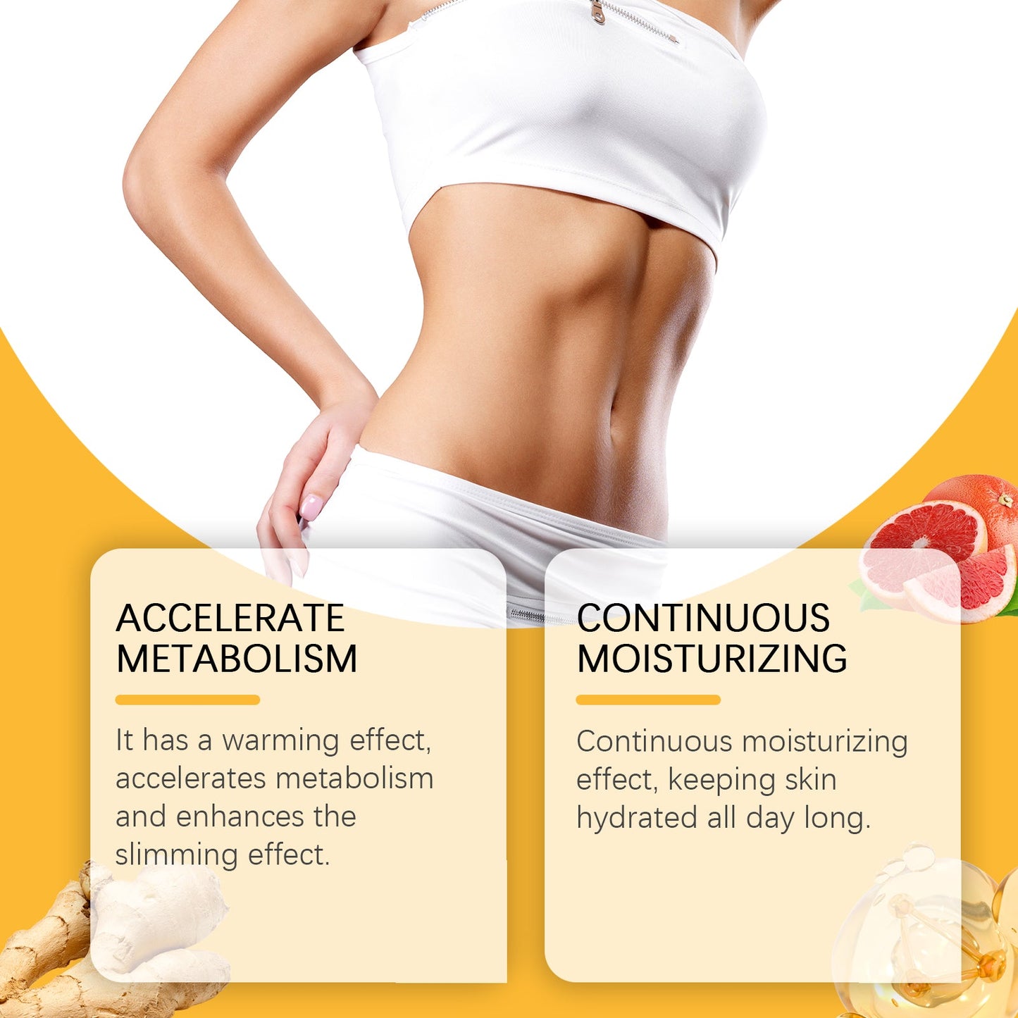West&Month Body Cream, Skin Moisturizing Massage Treatment Firming Arm Concave Light Body Care Cream