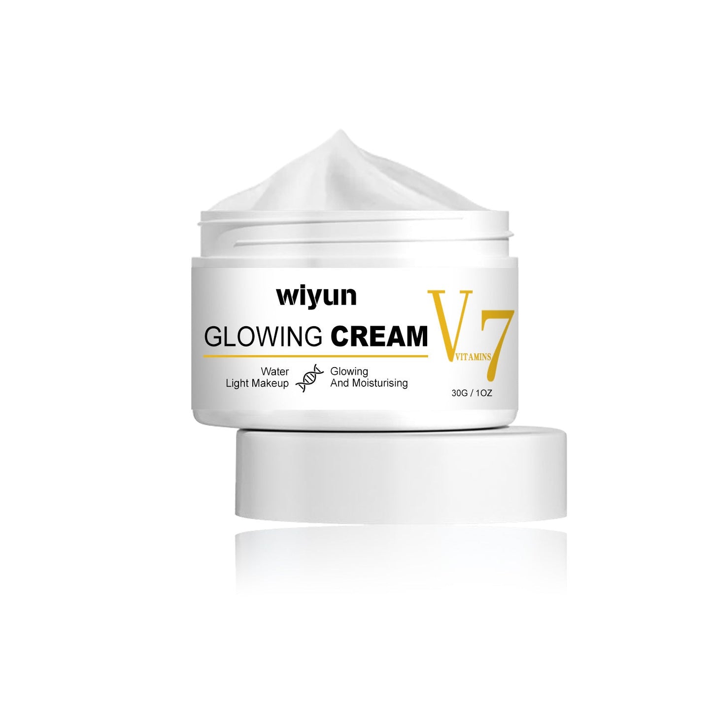 Wiyun V7 Whitening Cream Reduces Wrinkles And Fine Lines On The Face, Moisturizes And Brightens Skin, Anti-Aging And Replenishing Cream
