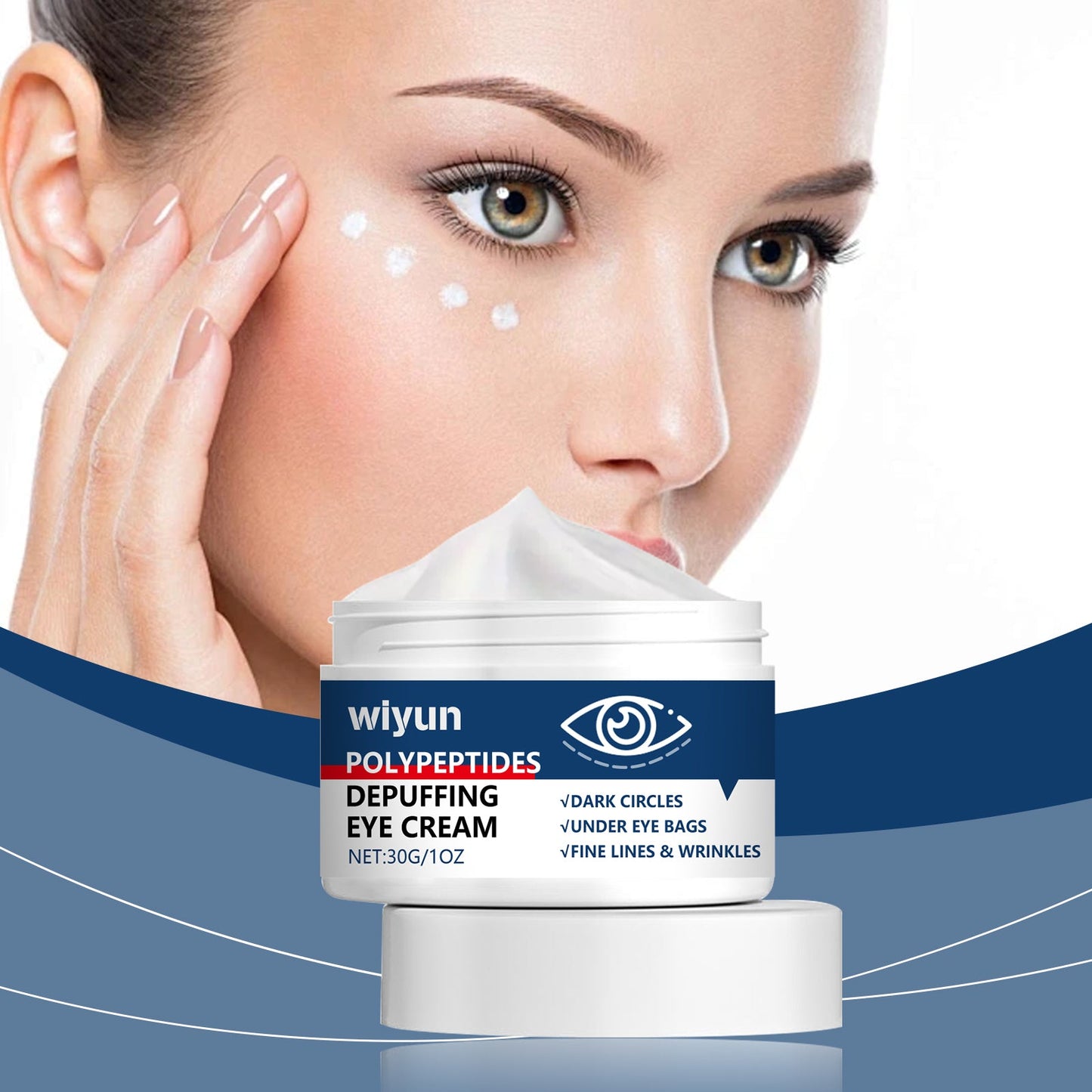 Wiyun Eye Care Cream Hydrates And Moisturizes The Skin Around The Eyes