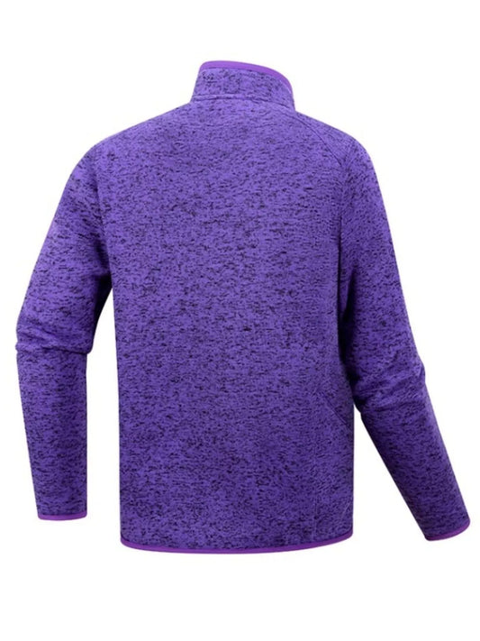 Men's Full Size Full-Zip Outdoor Jacket Plus Size
