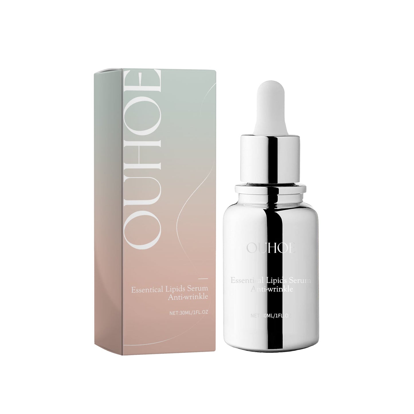 OUHOE Essentical Lipids Serum, The Face Tightens The Fine Lines Of The Eyes Of The Law Wrinkles The Skin Anti-Wrinkle And Anti-Aging