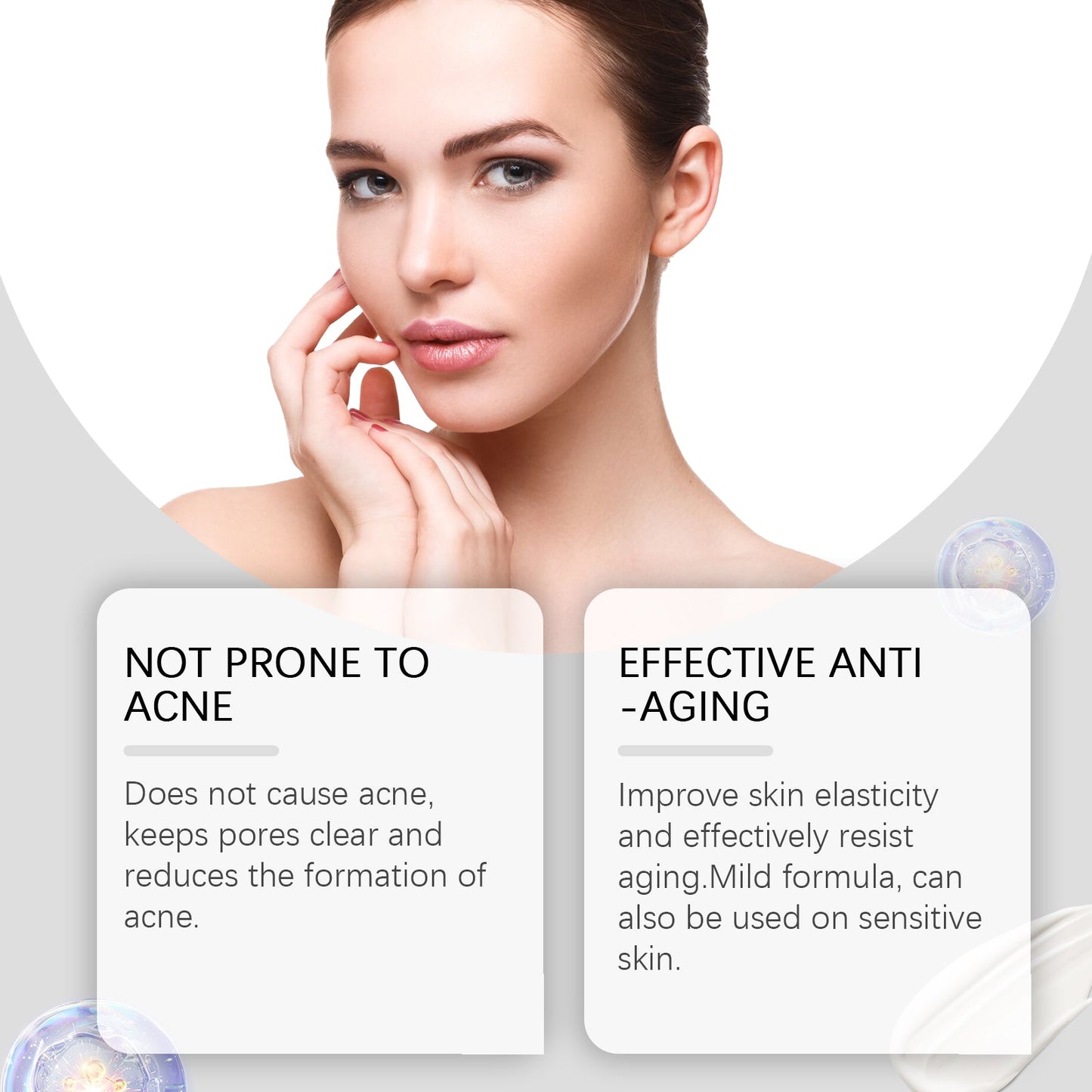 Hoygi Moisturizing Protection Cream, Outdoor Protection Gentle Moisturizing Skin Moisturizing Concealer Brightening Daily Care Cream