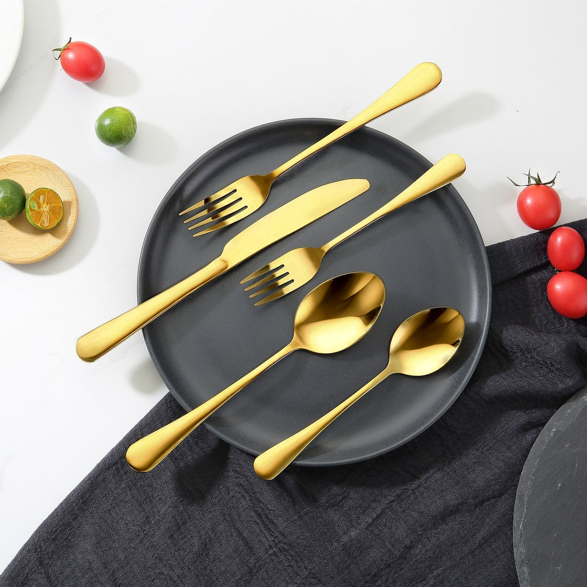 60-Piece Silverware Set Stainless Steel Cutlery Flatware Utensil Kitchen For 12