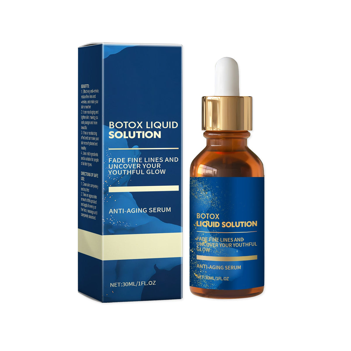 AMZ Firming And Elastic Essence Gently Nourishes Elastic Facial Skin Shine, Smooth And Moist Essence