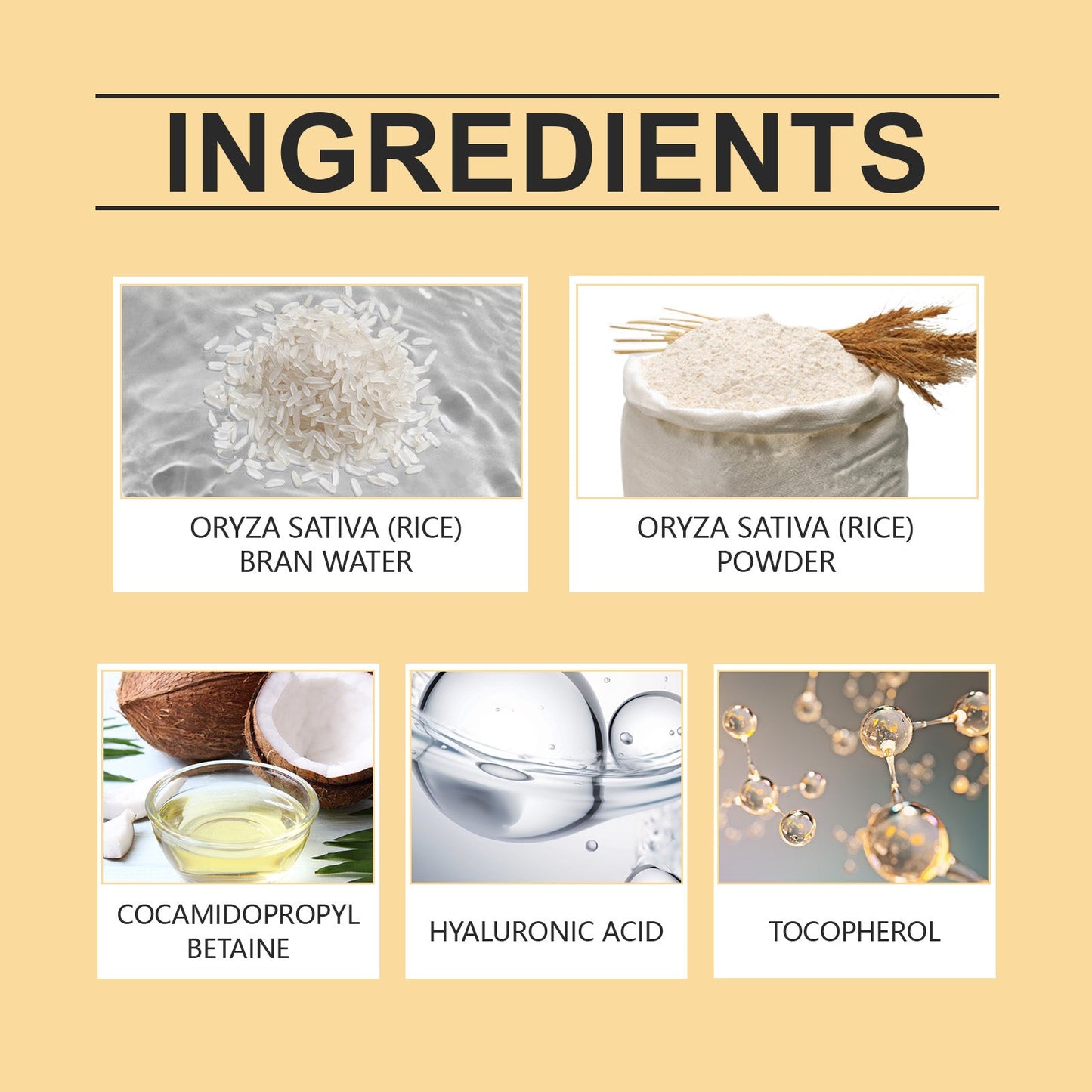 Hoygi Rice Cleanser Gently Cleanses, Hydrates, Moisturizes, Controls Oil, Is Not Tight, Soothes And Repairs Skin