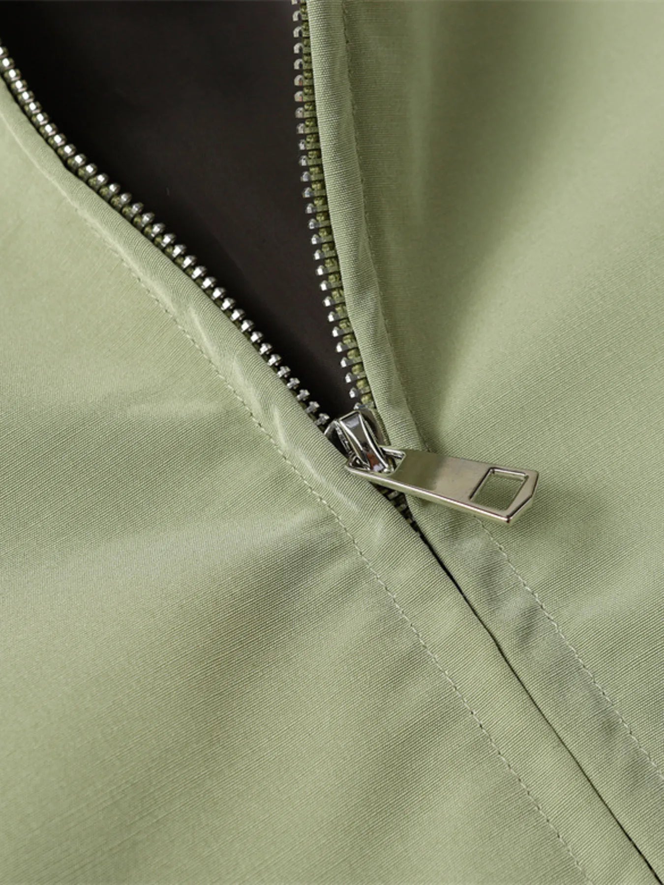Men's Star Pattern Zip-Up Jacket