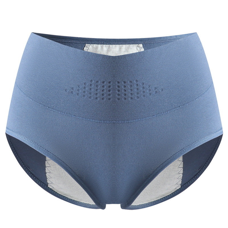 High Waist Plus Size Cotton Women's Menstrual Panties
