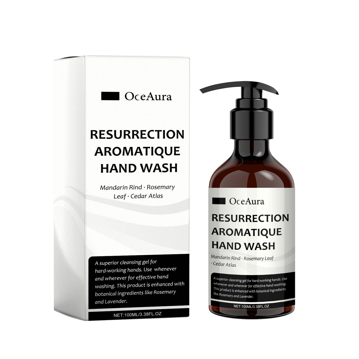 OceAura Aromatic Hand Sanitizer, Perfumed Perfumed Perfumed Hand Deep Cleansing And Gentle Hand Sanitizer
