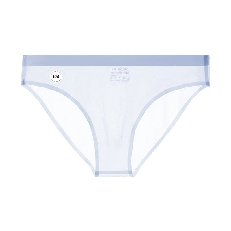 SpringSummer Jelly Mask Transparent 10A Antibacterial Mens Seamless Briefs