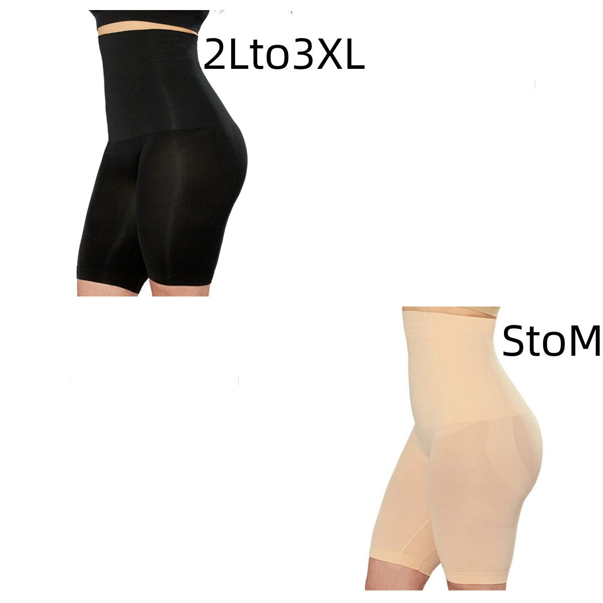 Women's High Waisted Abdomen And Hip Panties