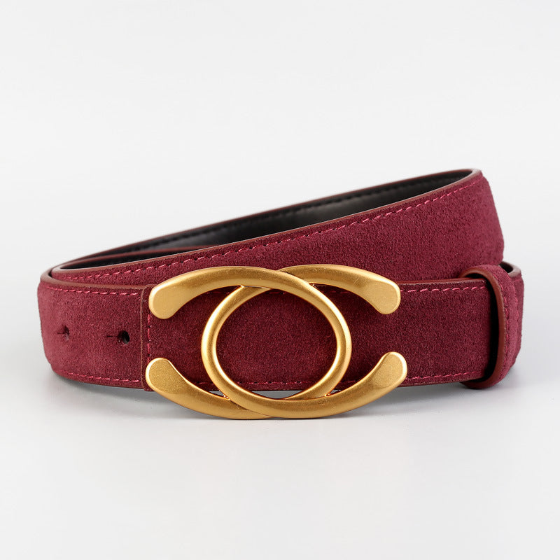 Golden Buckle Belt