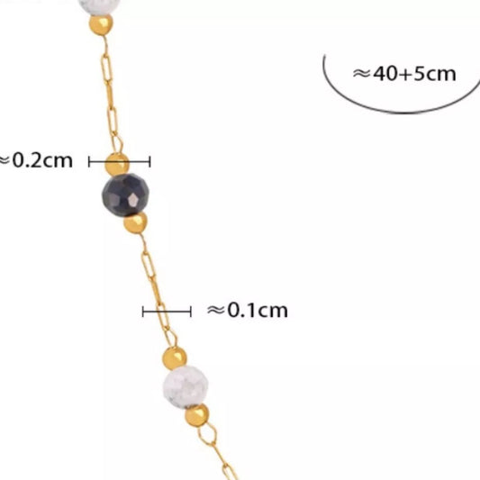 18K Gold-Plated Titanium Steel Necklace