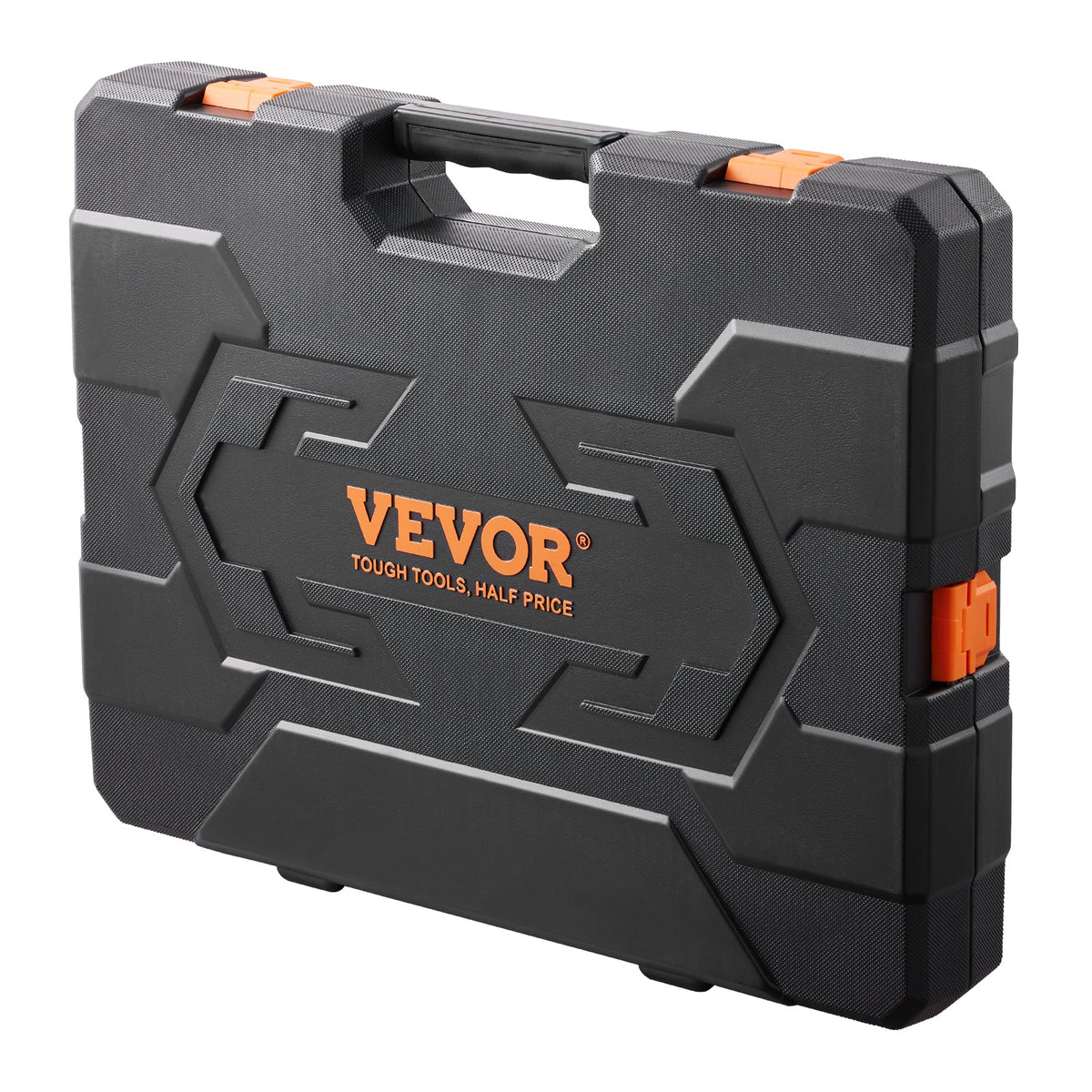 VEVOR Mechanics Tool Set And Socket Set,  Drive Deep And Standard Sockets, 205 Pcs SAE And Metric Mechanic Tool Kit With Bits, Combination Wrench, Hex Wrenches, Accessories, Storage Case