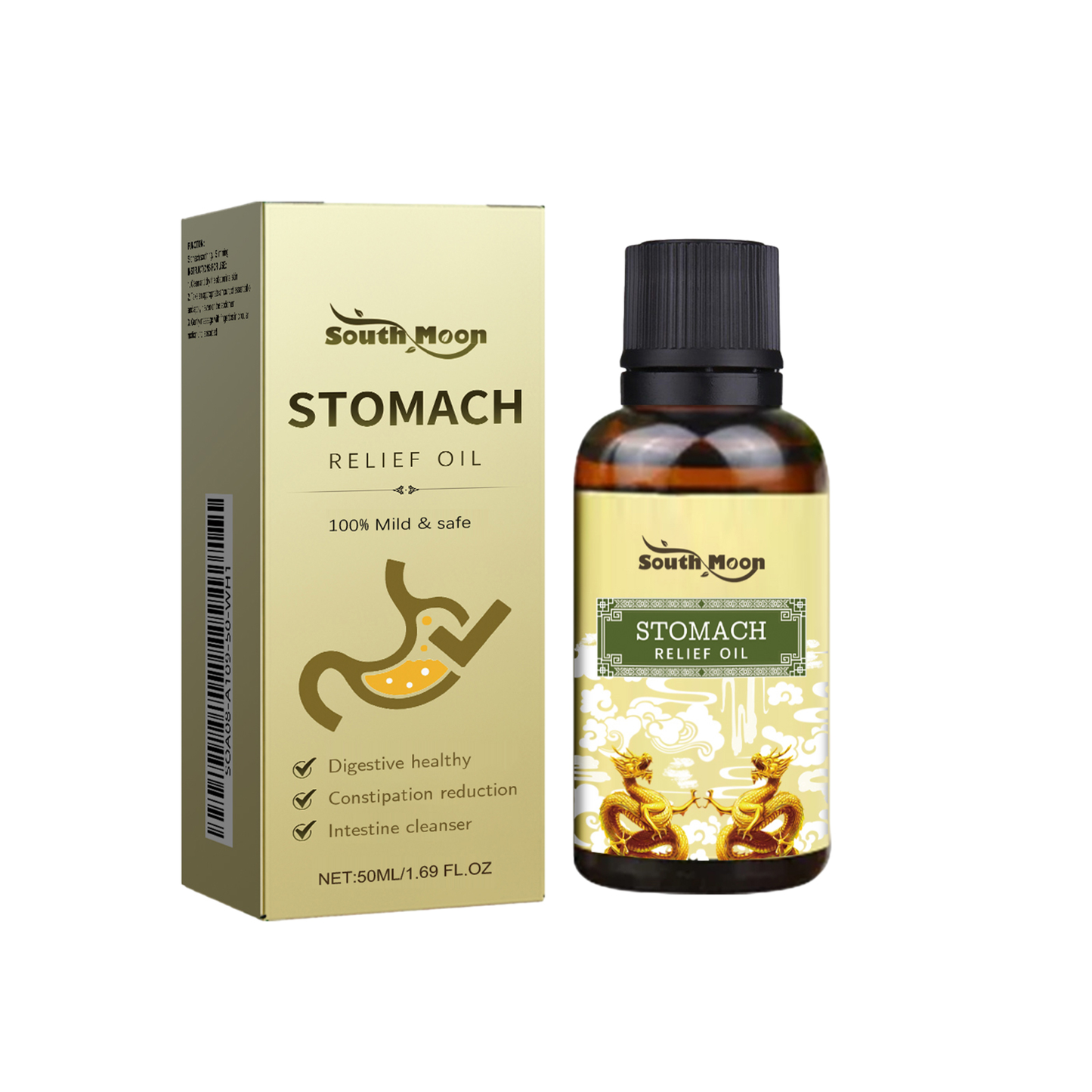 South Moon Body Care Oil Gentle Care For The Body, Refreshing And Non-Sticky. Body Massage Care Oil