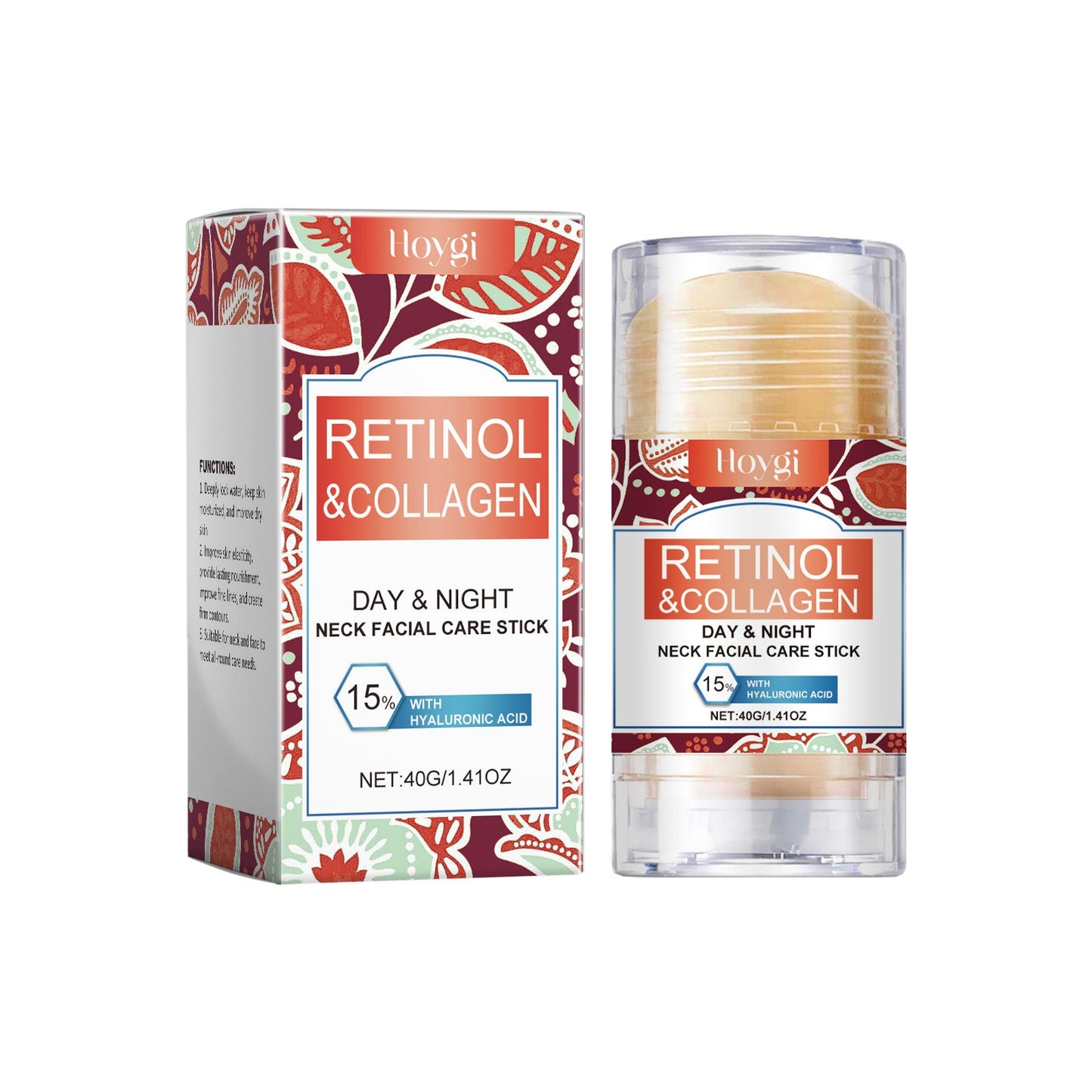Hoygi Neck Facial Stick, Lightening Neck Lines, Brightening Skin, Hydrating And Firming Swan Neck Cream