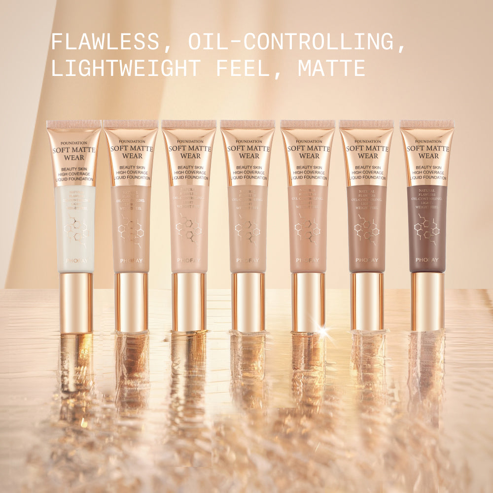 Phofay Flawless Oil-Control Foundation – 30ml