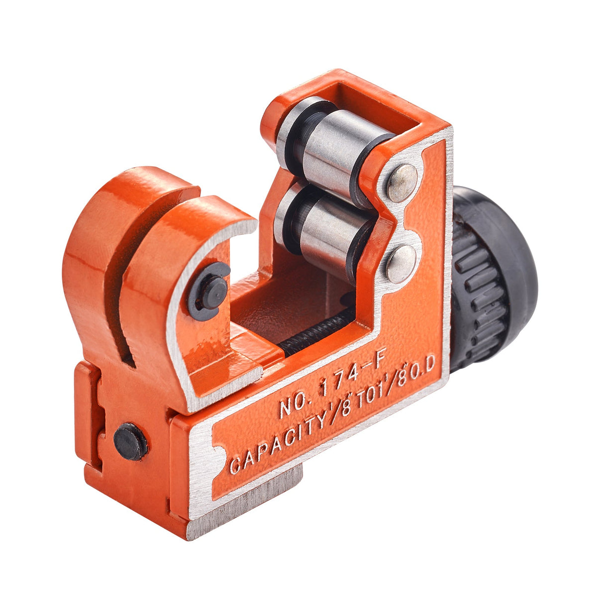 VEVOR Mini Tubing Cutter, Mini Copper Pipe Cutter, Heavy Duty Compact Tube Cutter Tool With High-Speed SKD Blade For Copper, Aluminum, Galvanized, Plastic Pipes