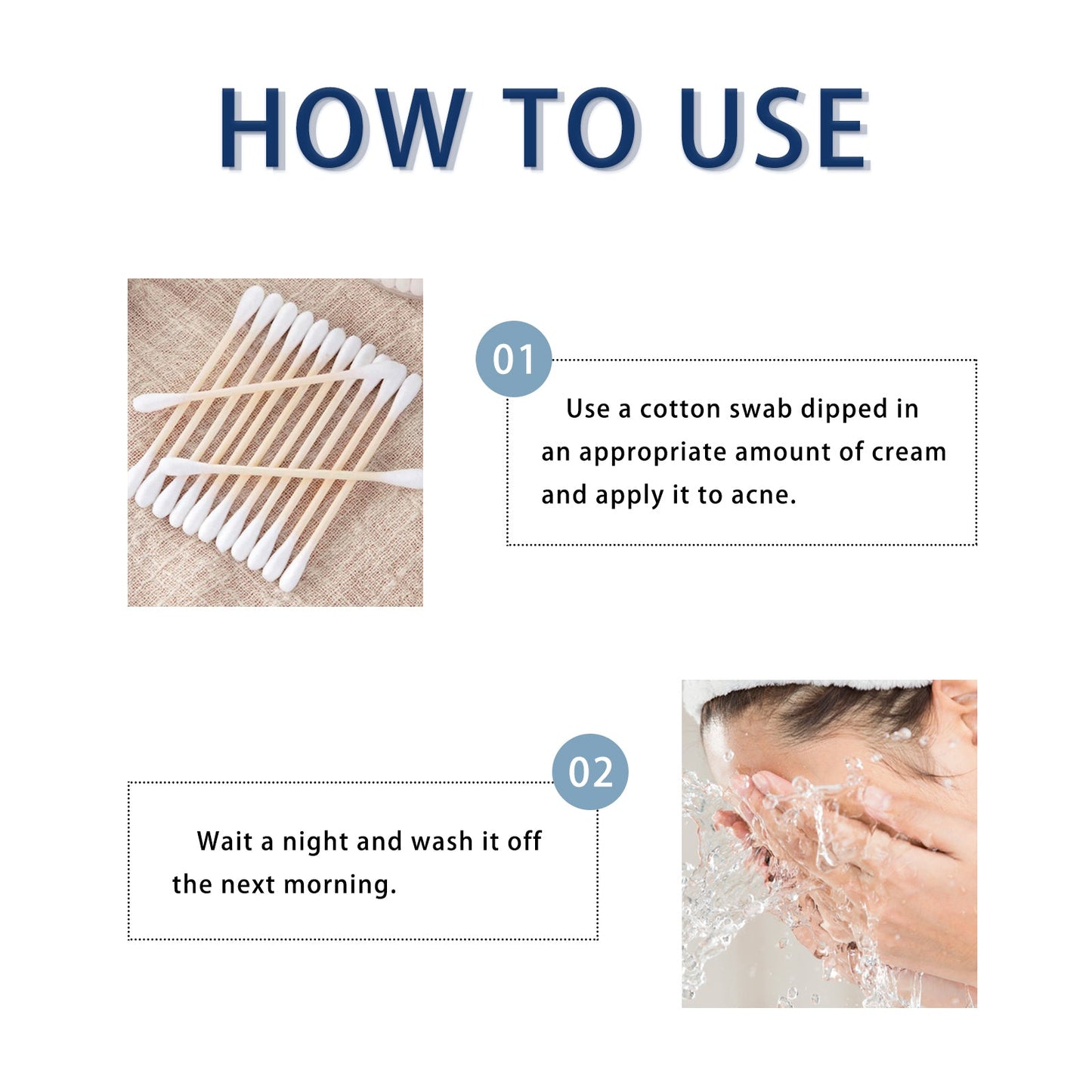 Hoygi Anti-Pimple Drying Lotion, Facial Cleansing And Repair Lighten Acne Marks And Pits, Close Your Mouth And Mild Skin Cream