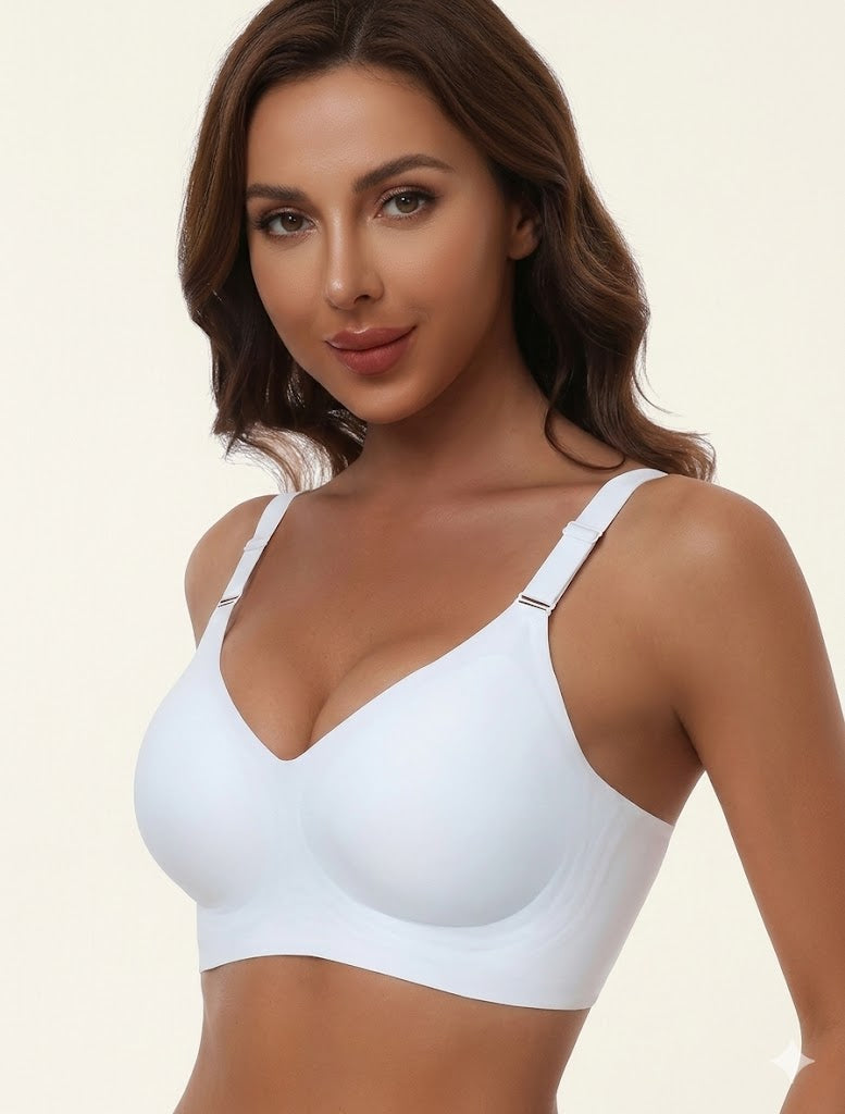 Comfortable Seamless Full Coverage Bra For Women Wireless Bras With Soft Support Regular And Plus Size