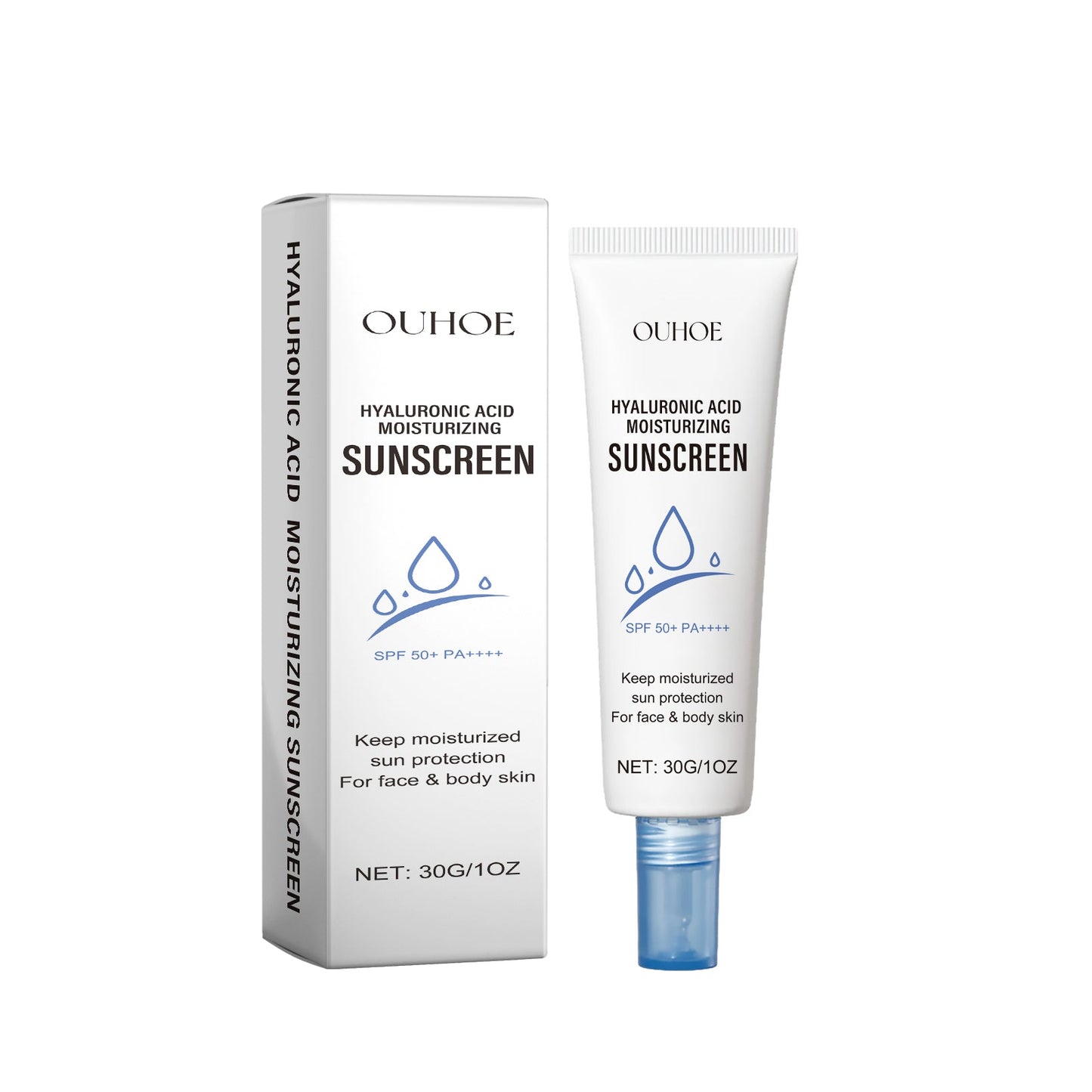 OUHOE Moisturizing And Protective Emulsion, Moisturizing And Refreshing, Non-Sticky, Uv Isolation, Rapid Film Formation, Moisturizing And Nourishing