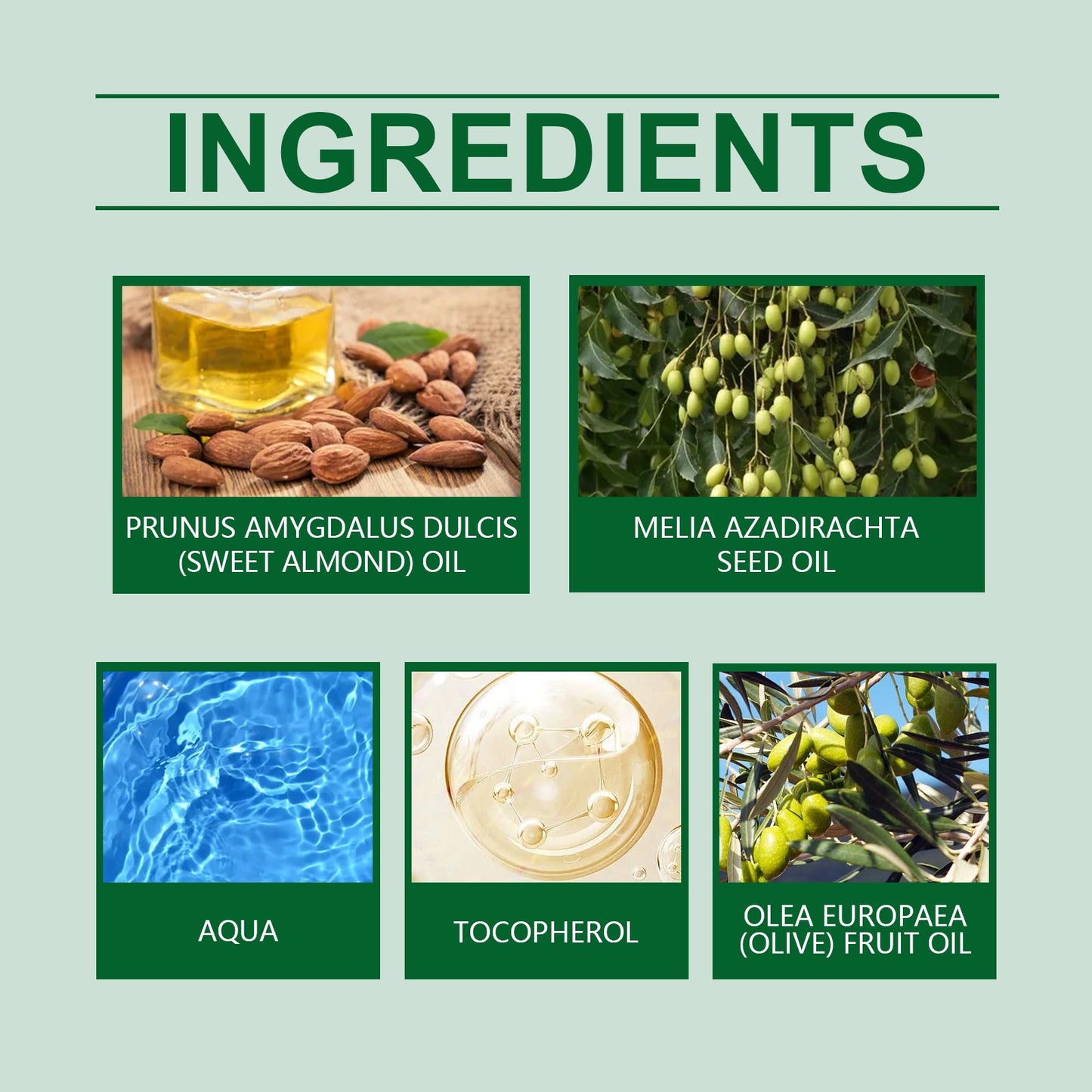 EELHOE Neem Oil Care Essential Oil, Nourishes Scalp Skin Care Neem Oil Massage Oil Nourishes Skin