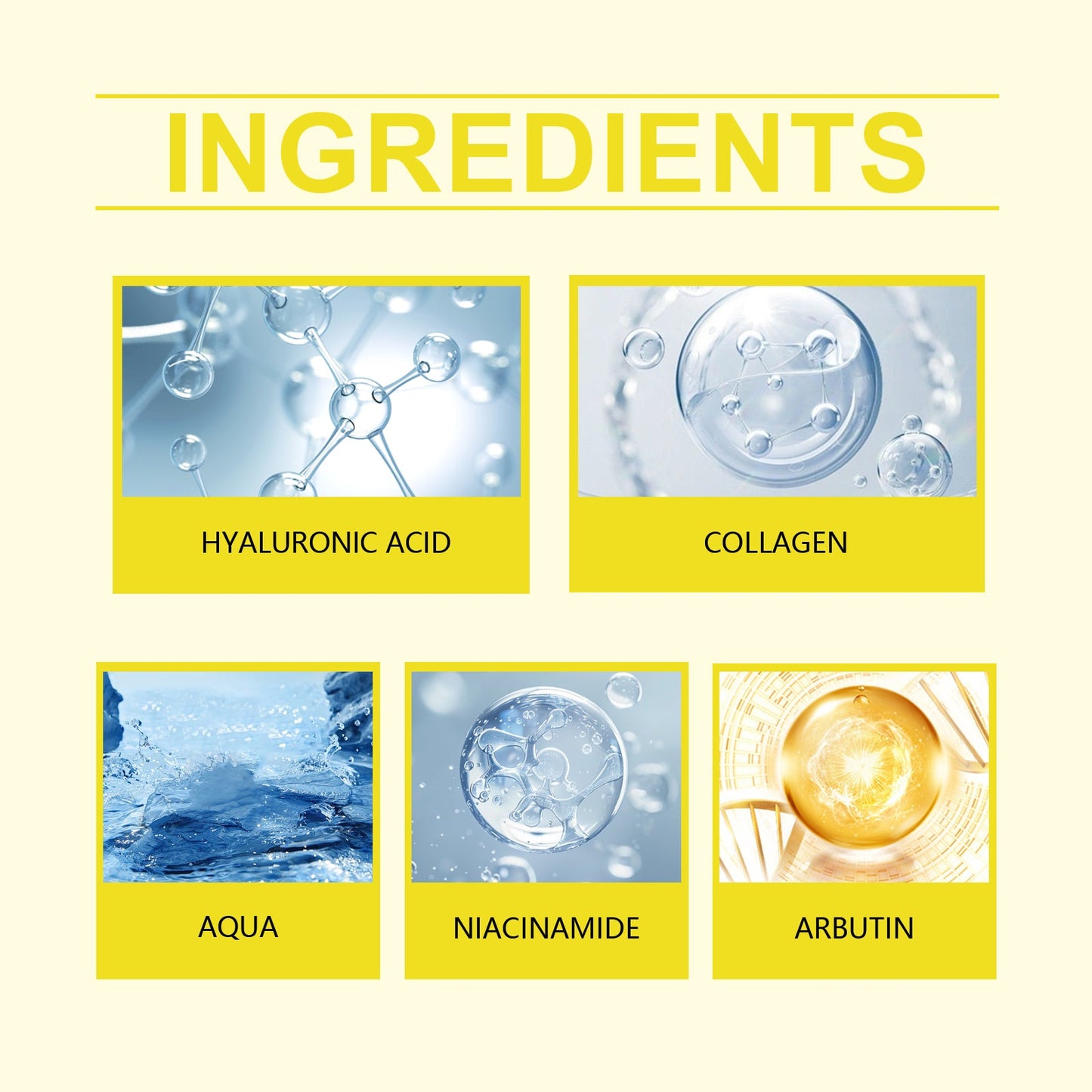 OUHOE Face Serum Moisturizes Facial Skin With Moisture Lock Hydrating Vitamin B3 Serum