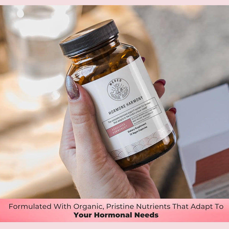 Feminine Happy Mamm Mammoth Hormone Hormony Women’s Hormone Balance Capsules Female Wellness Supplement Daily Hormone Support Vitamins 72 Capsules S