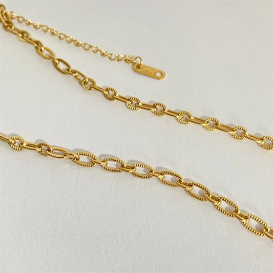 Titanium Steel Sun & Moon Necklace