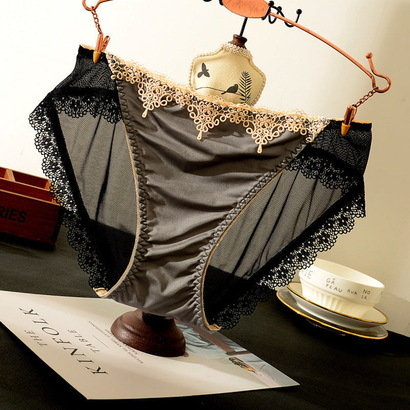 Milk Silk Sexy Panties Women's Underwear Cotton Crotch
