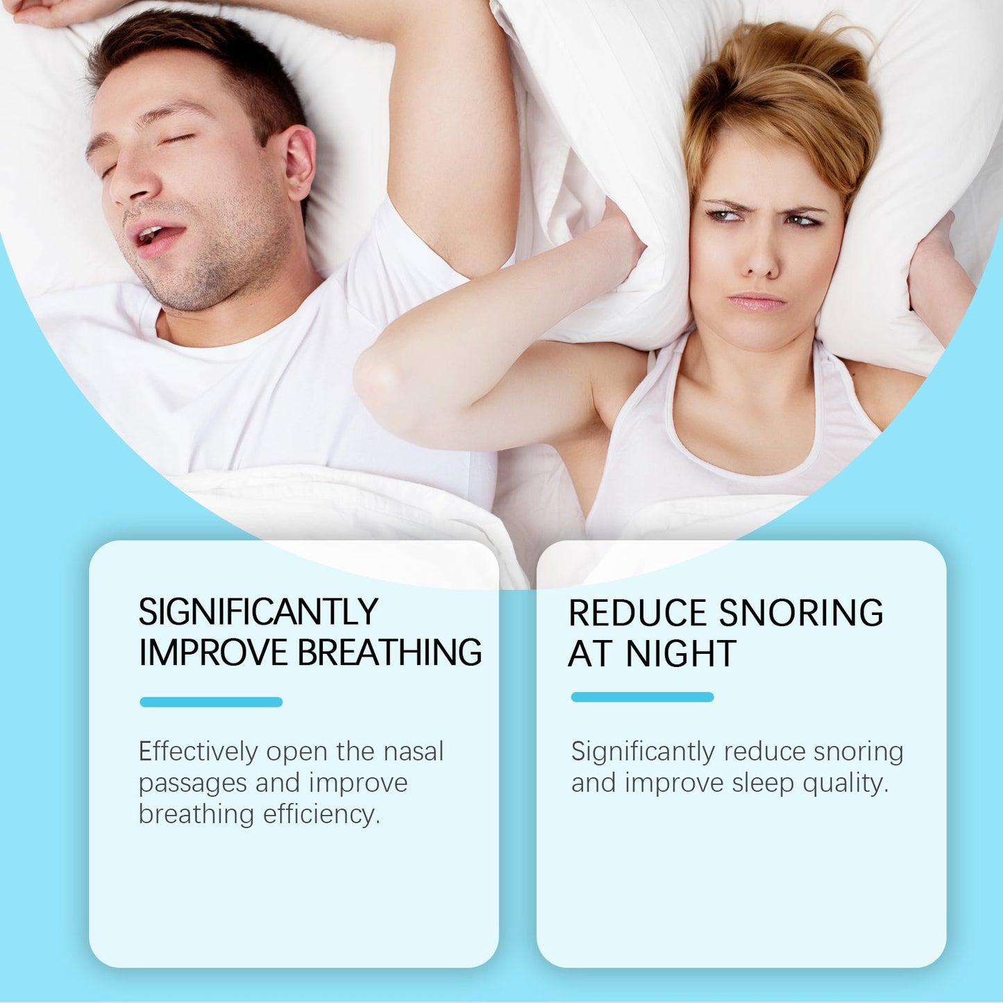 Ximonth Anti-Snoring Set Gentle Nasal Care Anti-Snoring Ventilation Sleep Care To Enhance Sleep Comfort