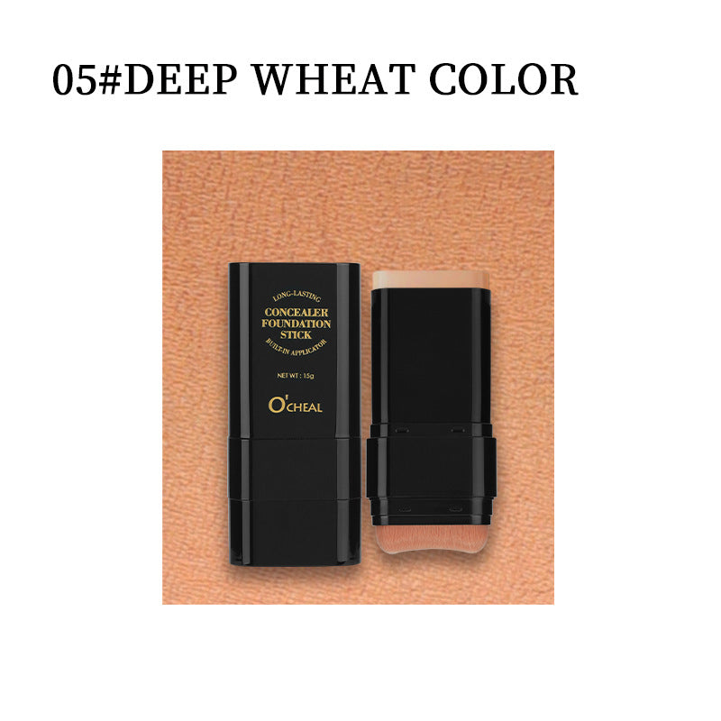 OCHEAL Dual-Ended Concealer Foundation Stick With Brush